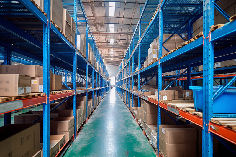 海报设计背景广告设计素材元素仓库里的大型货架,高清,摄影图,摄影图片,图片大全,摄影图免费下载